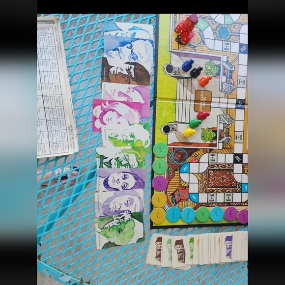 Vintage 1972 Whodunit Mystery Detective Board Game Selchow & Righter - Picture 5 of 9